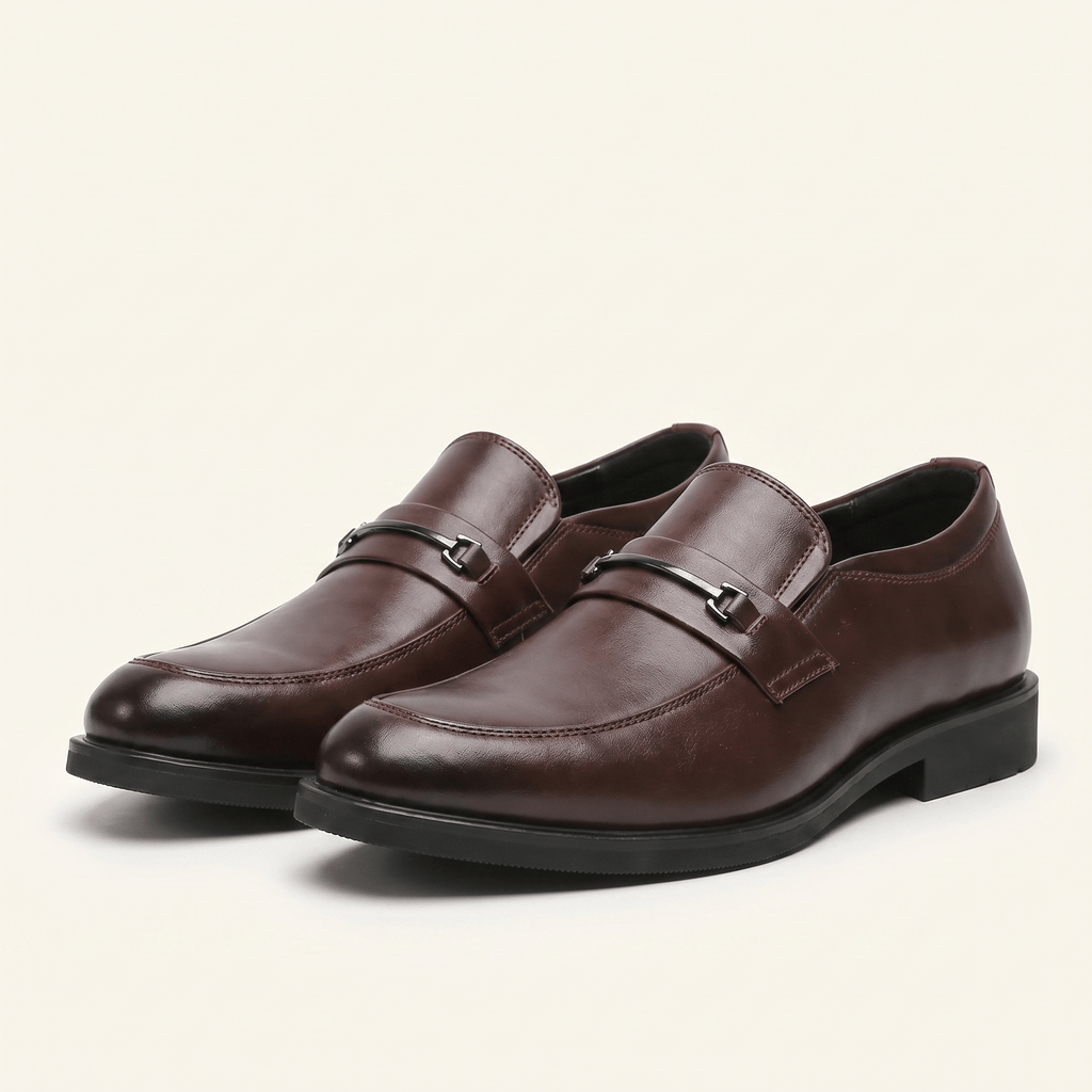 Men's Patent Leather Strap Dress Loafer