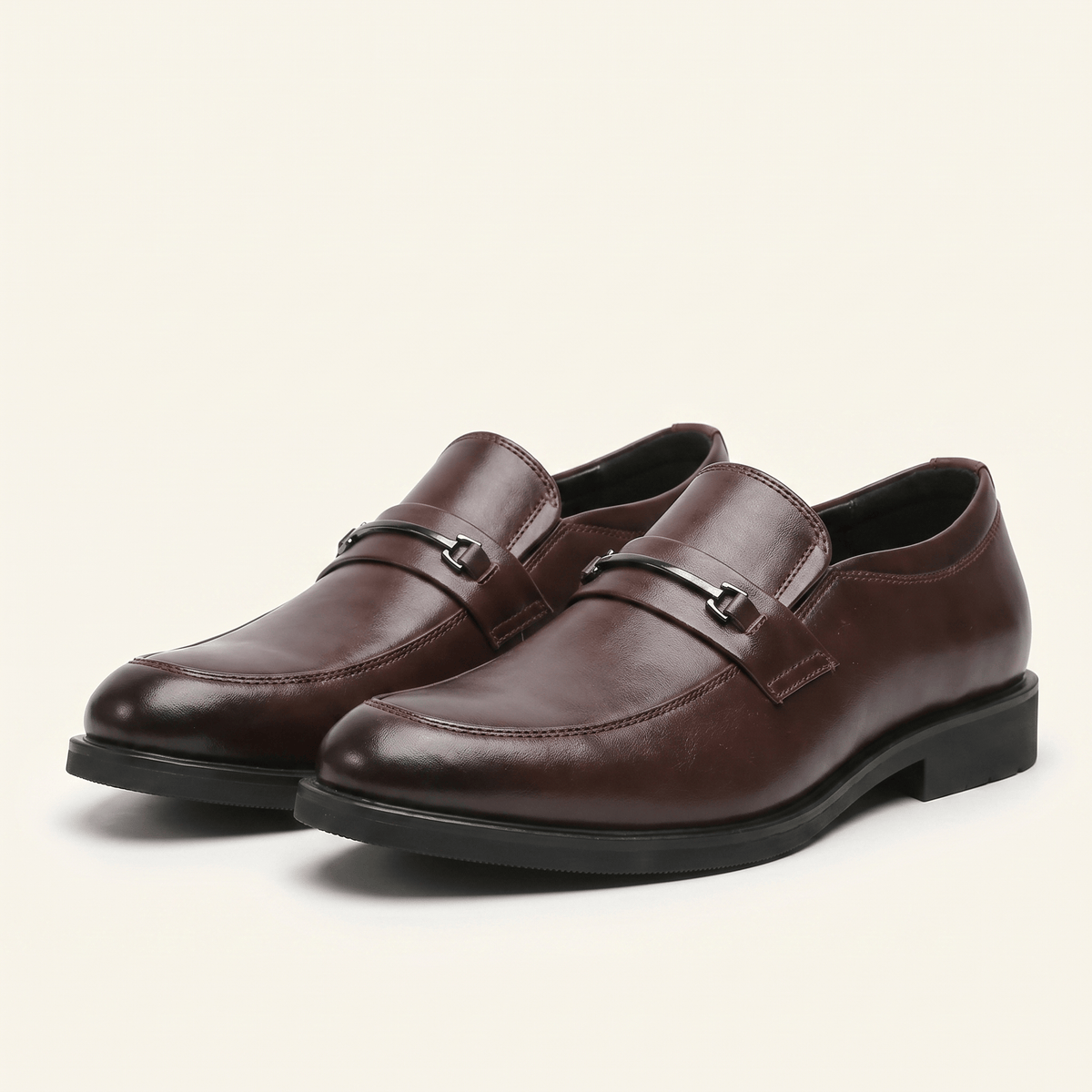 Men's Patent Leather Strap Dress Loafer