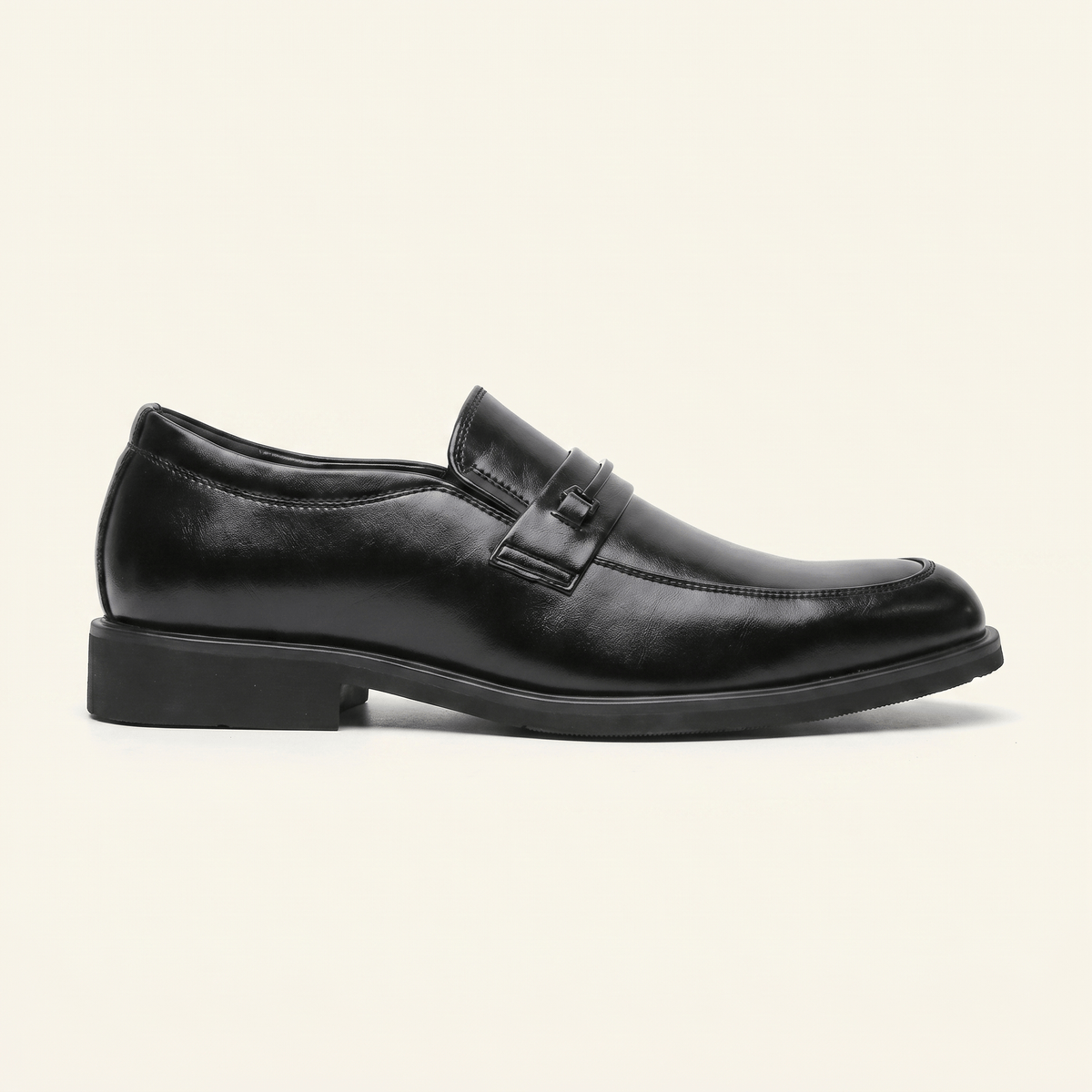 Men's Patent Leather Strap Dress Loafer