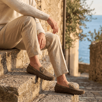Men's Classic Bow Driving Loafer