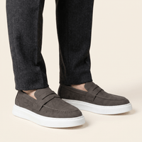 Men's Banded Wedge-Sole Loafer