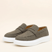 Men's Banded Wedge-Sole Loafer