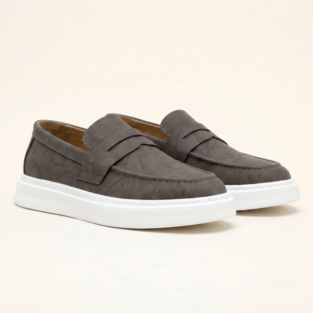 Men's Banded Wedge-Sole Loafer