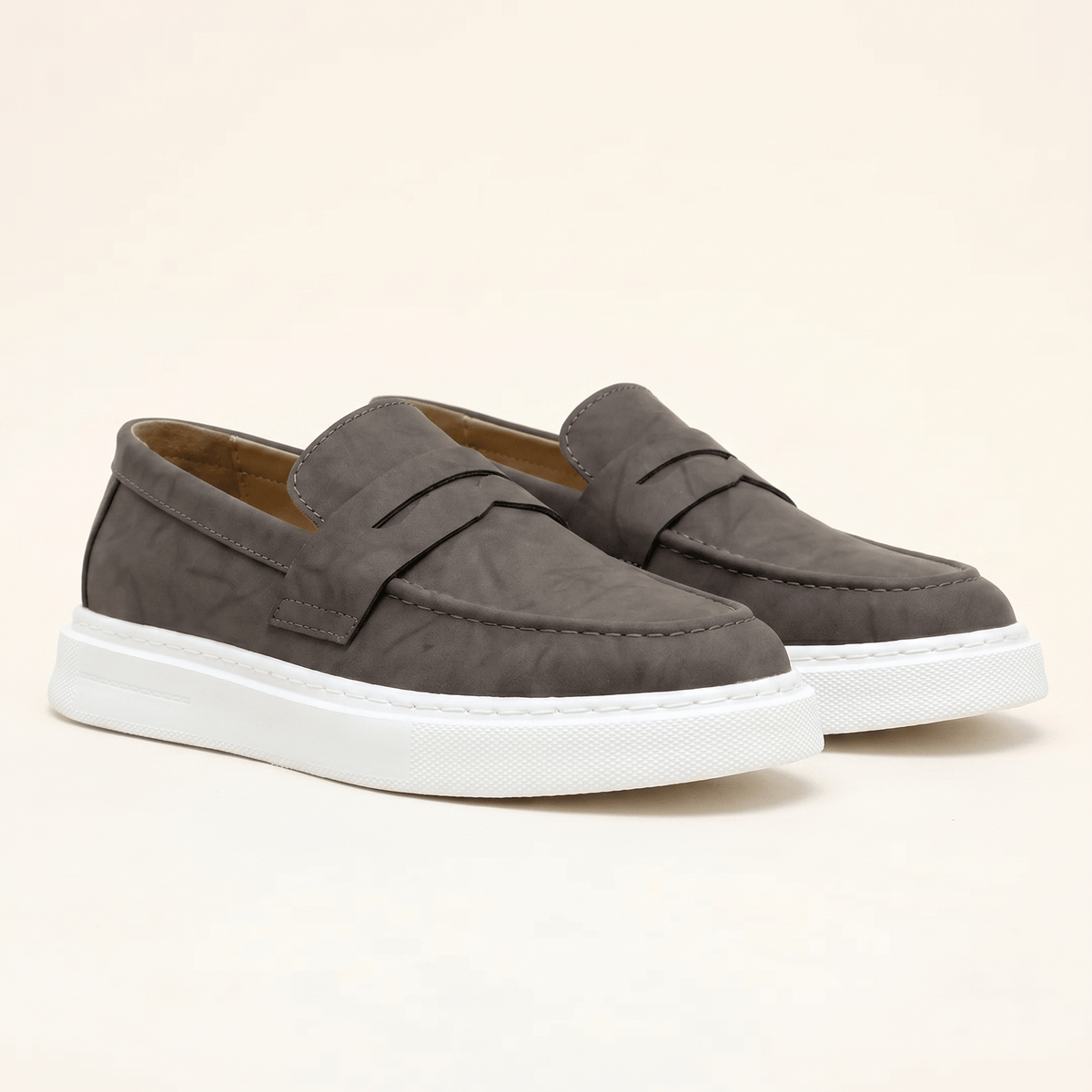 Men's Banded Wedge-Sole Loafer