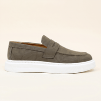 Men's Banded Wedge-Sole Loafer