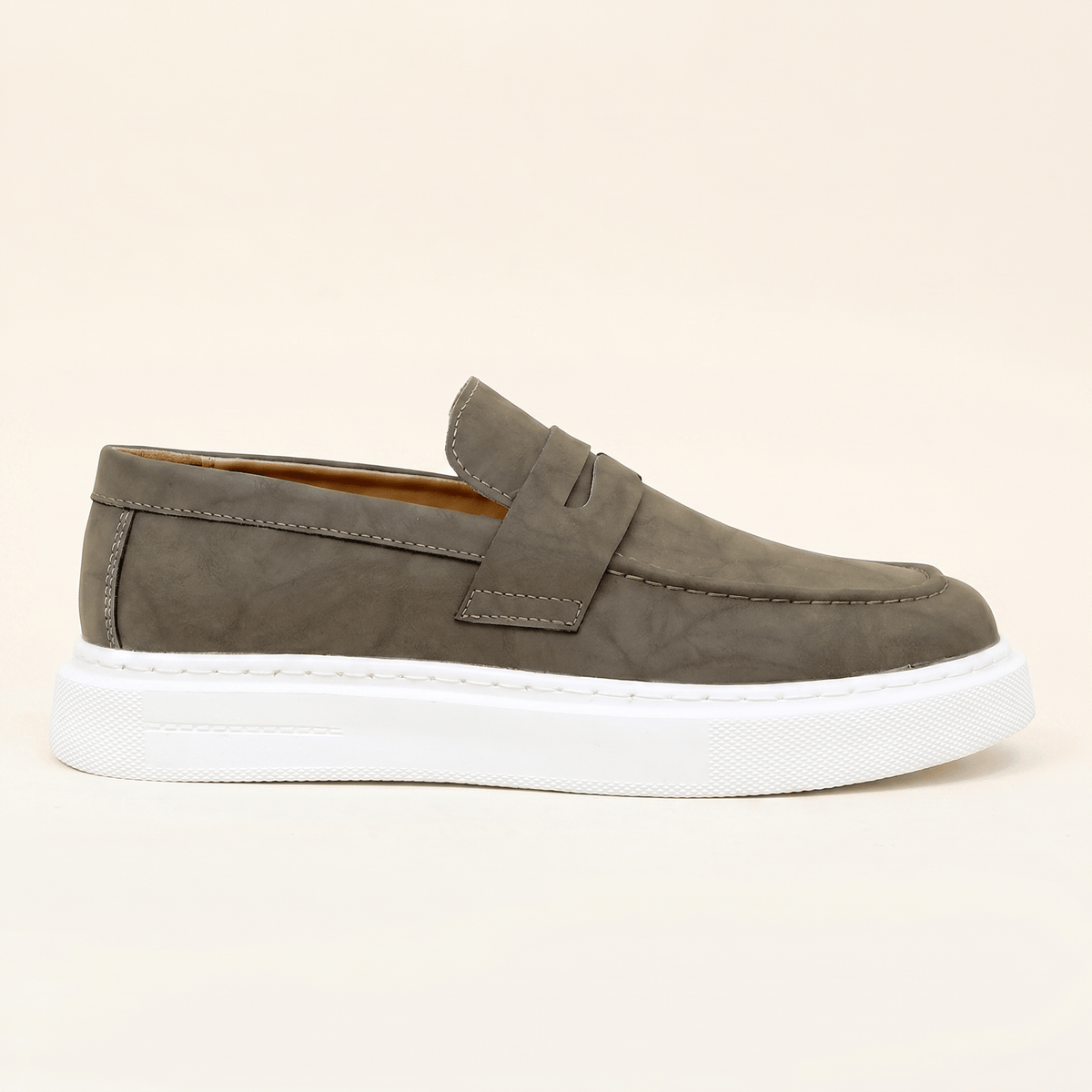 Men's Banded Wedge-Sole Loafer
