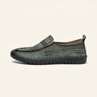 Men's Soft Perforated Leather Driving Loafer