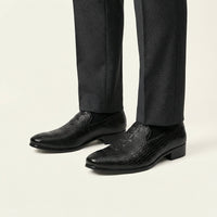 Men's Croc-Embossed Dress Loafer