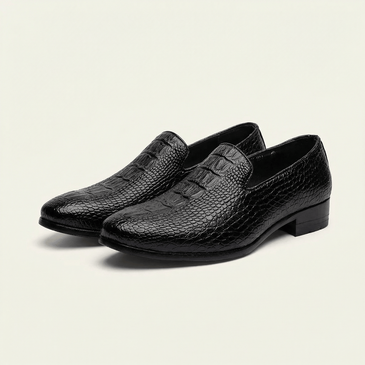 Men's Croc-Embossed Dress Loafer