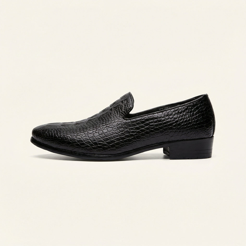 Men's Croc-Embossed Dress Loafer