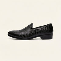 Men's Croc-Embossed Dress Loafer