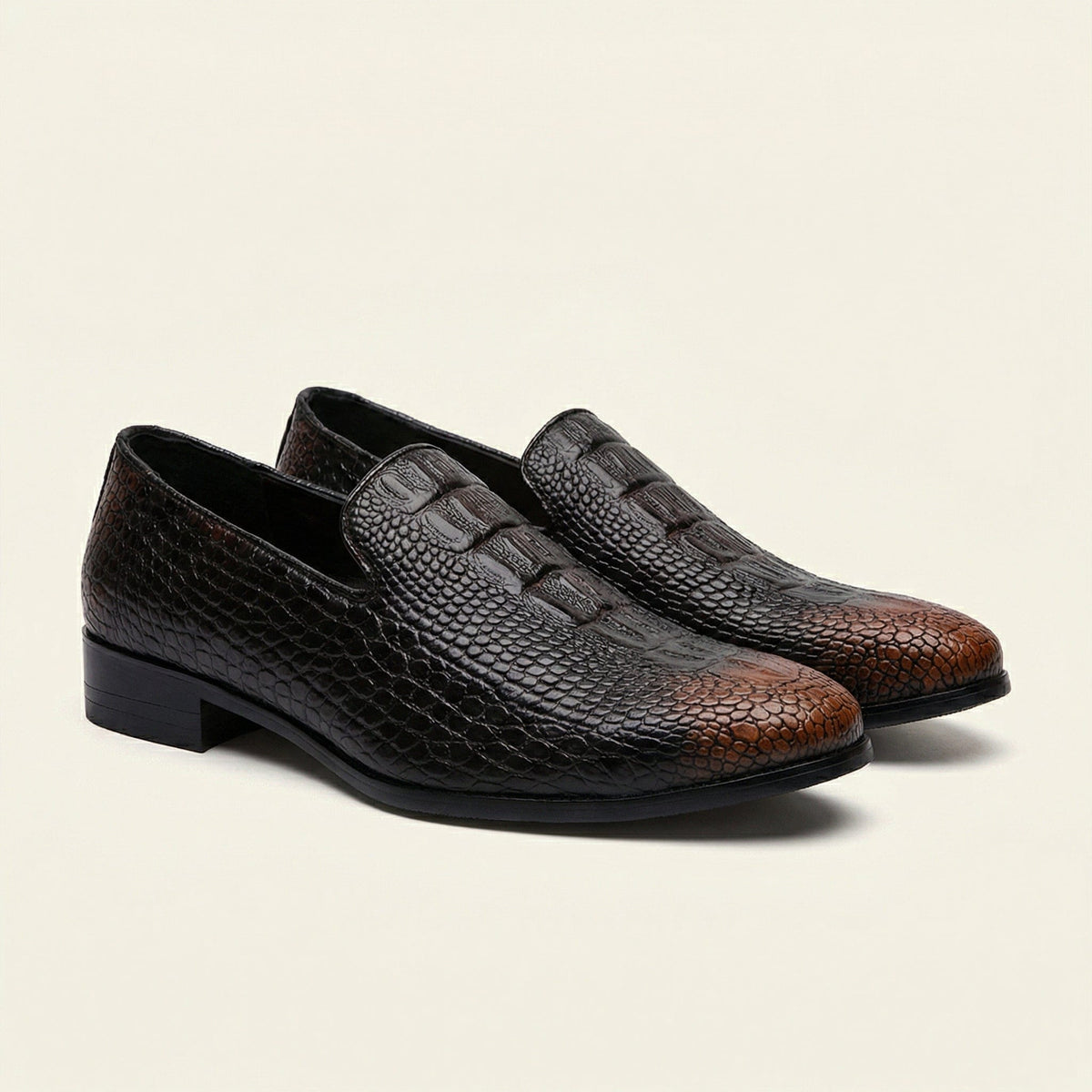 Men's Croc-Embossed Dress Loafer