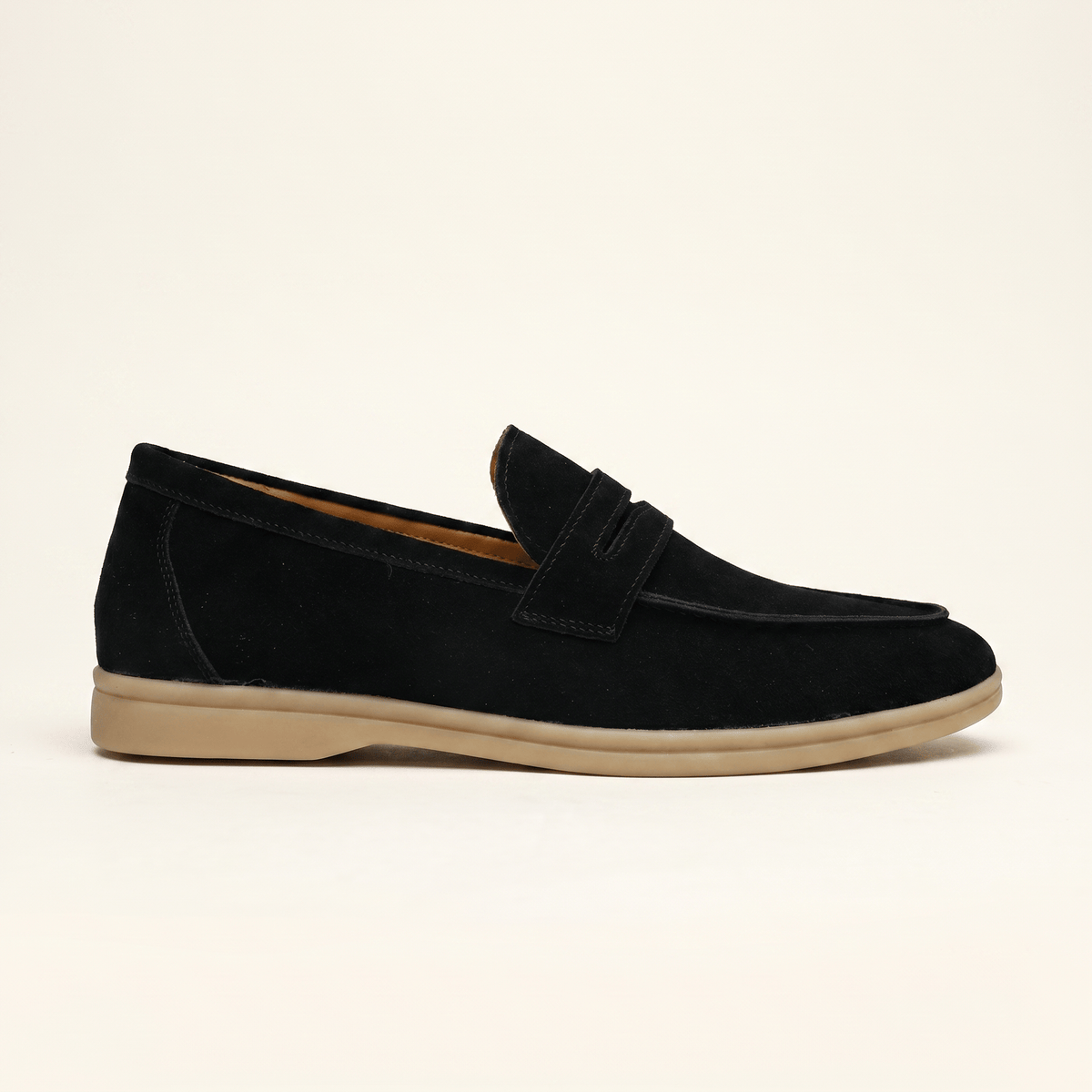 Men's Minimalist Calf Suede Penny Loafer