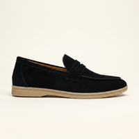Men's Minimalist Calf Suede Penny Loafer