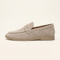 Men's Minimalist Calf Suede Penny Loafer