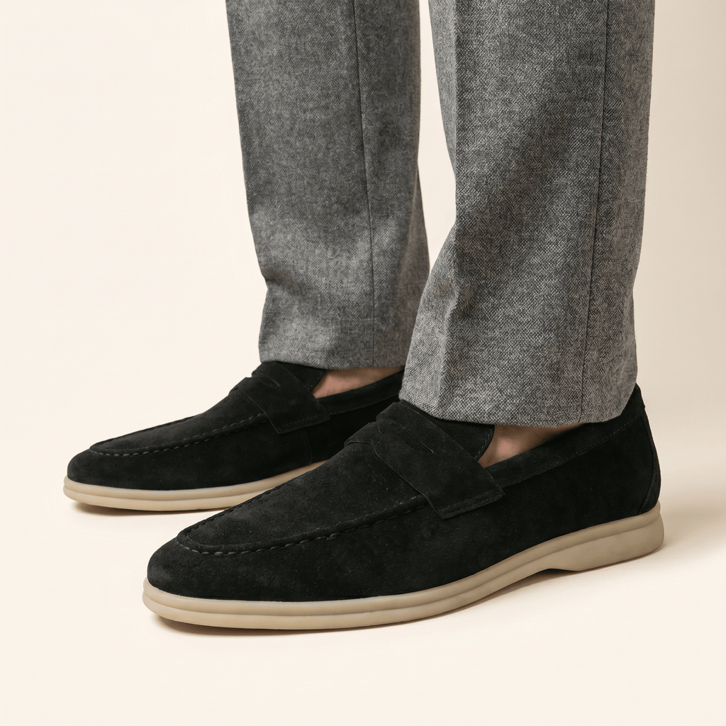 Men's Casual Suede Penny Loafer