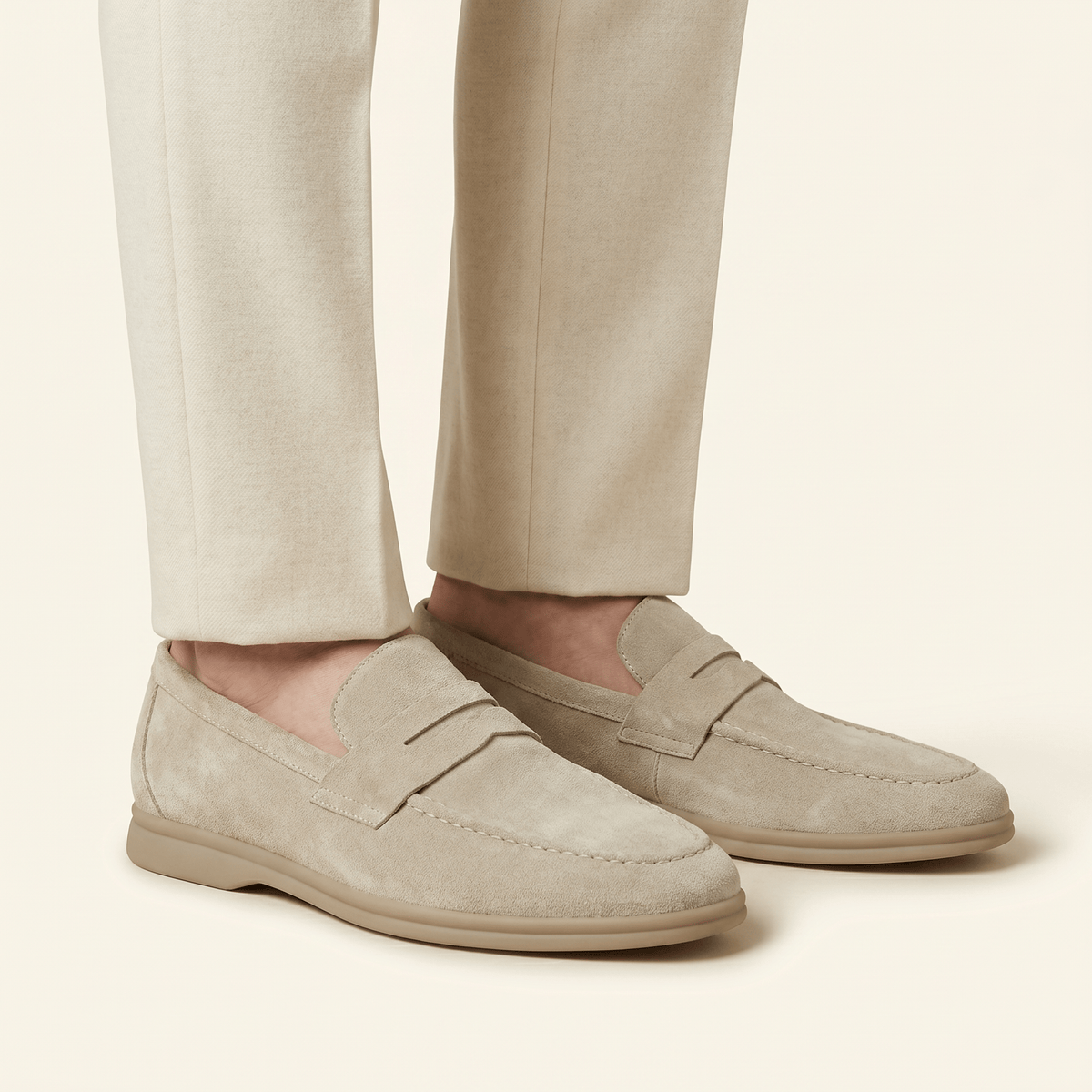 Men's Casual Suede Penny Loafer