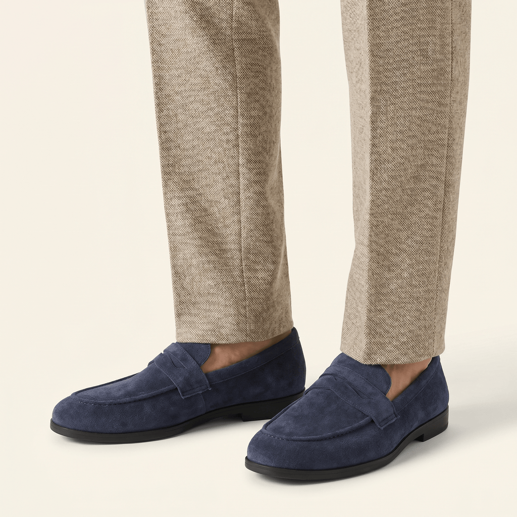 Men's Classic Suede Penny Loafer