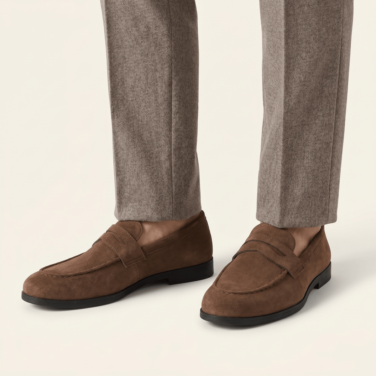 Men's Classic Suede Penny Loafer