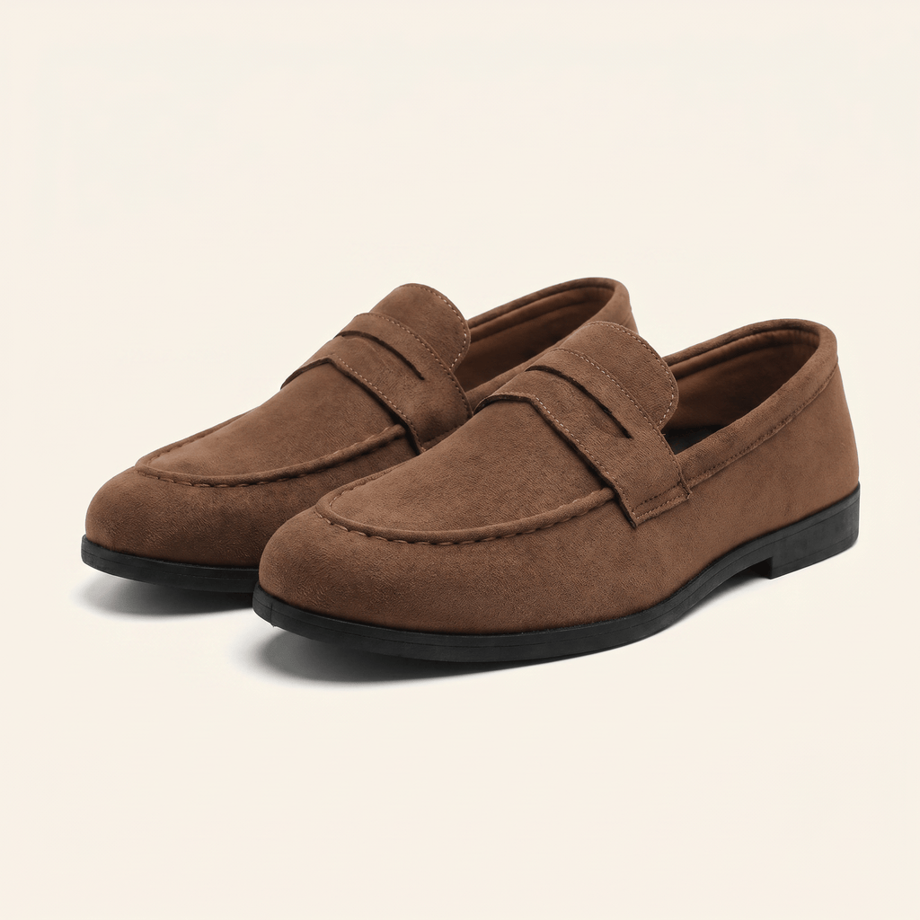 Men's Classic Suede Penny Loafer