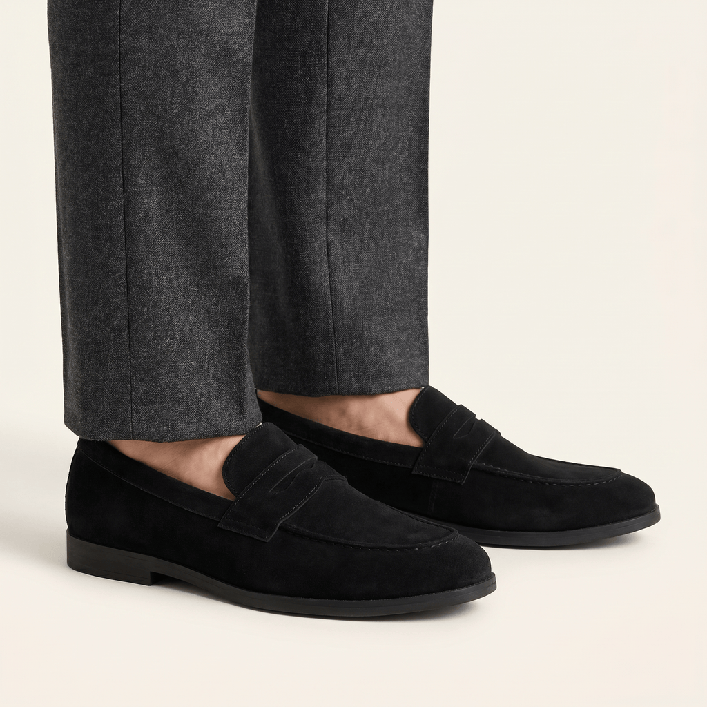 Men's Classic Suede Penny Loafer