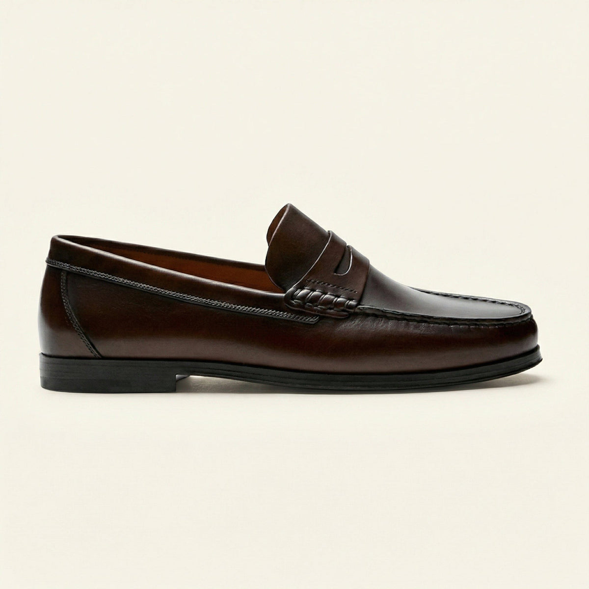 Men's Leather Penny Loafer