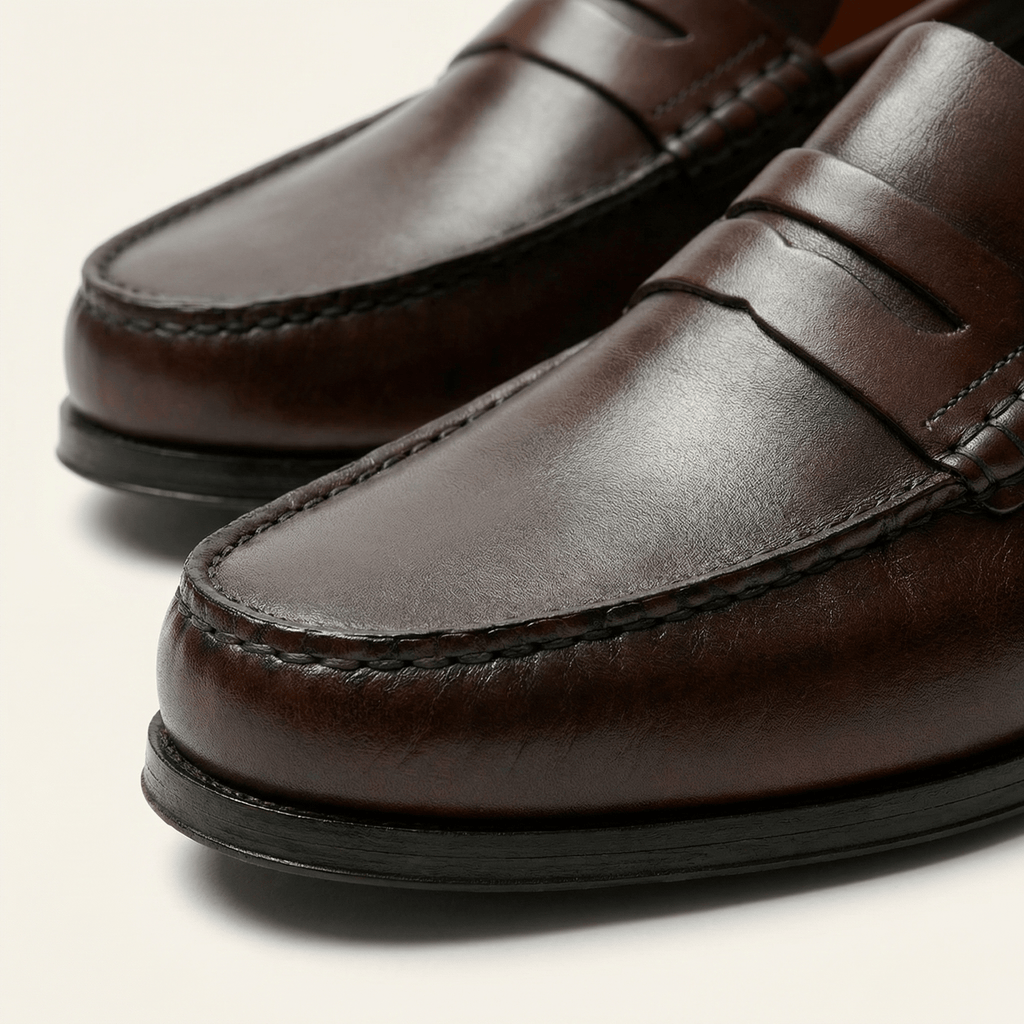 Men's Leather Penny Loafer