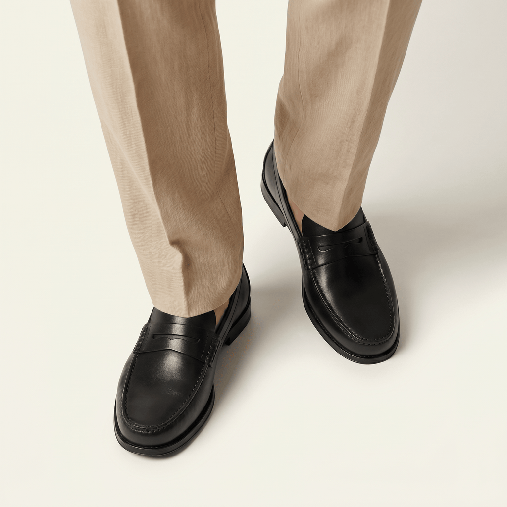 Men's Leather Penny Loafer