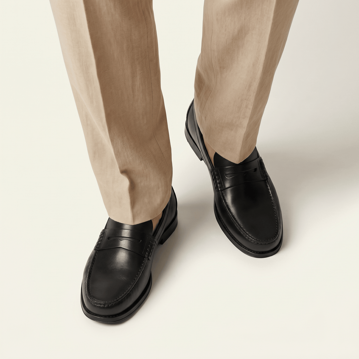 Men's Leather Penny Loafer