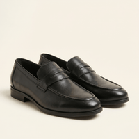 Men's Smooth Leather Dress Penny Loafer