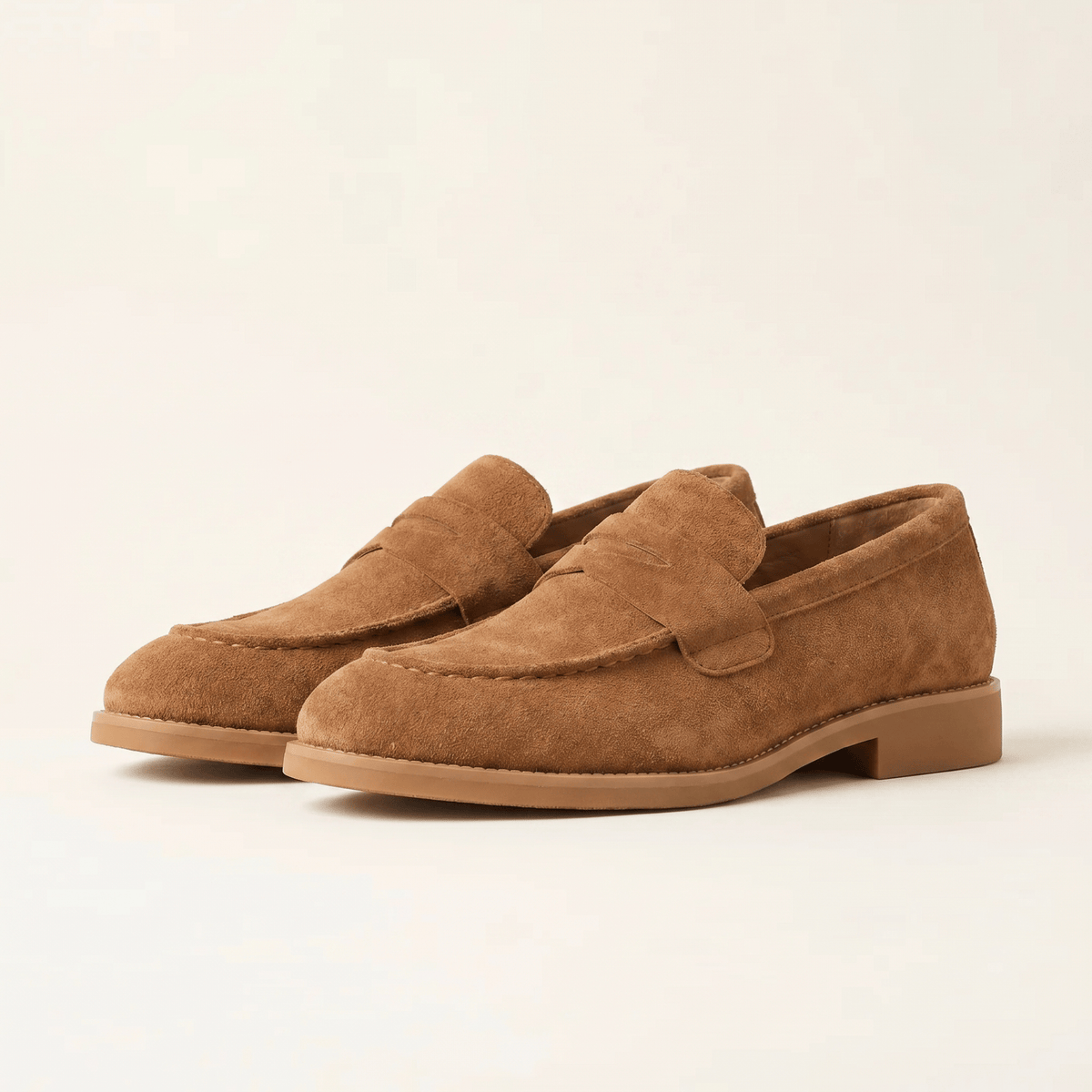 Men's Suede Dress Penny Loafer