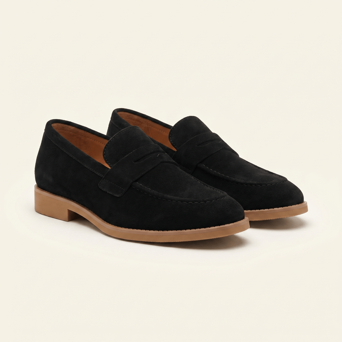 Men's Suede Dress Penny Loafer