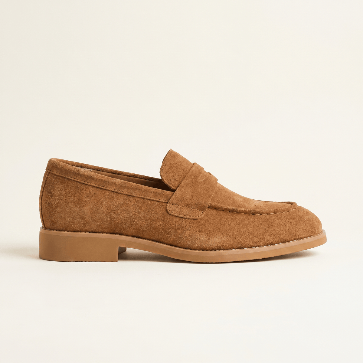 Men's Suede Dress Penny Loafer