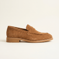 Men's Suede Dress Penny Loafer