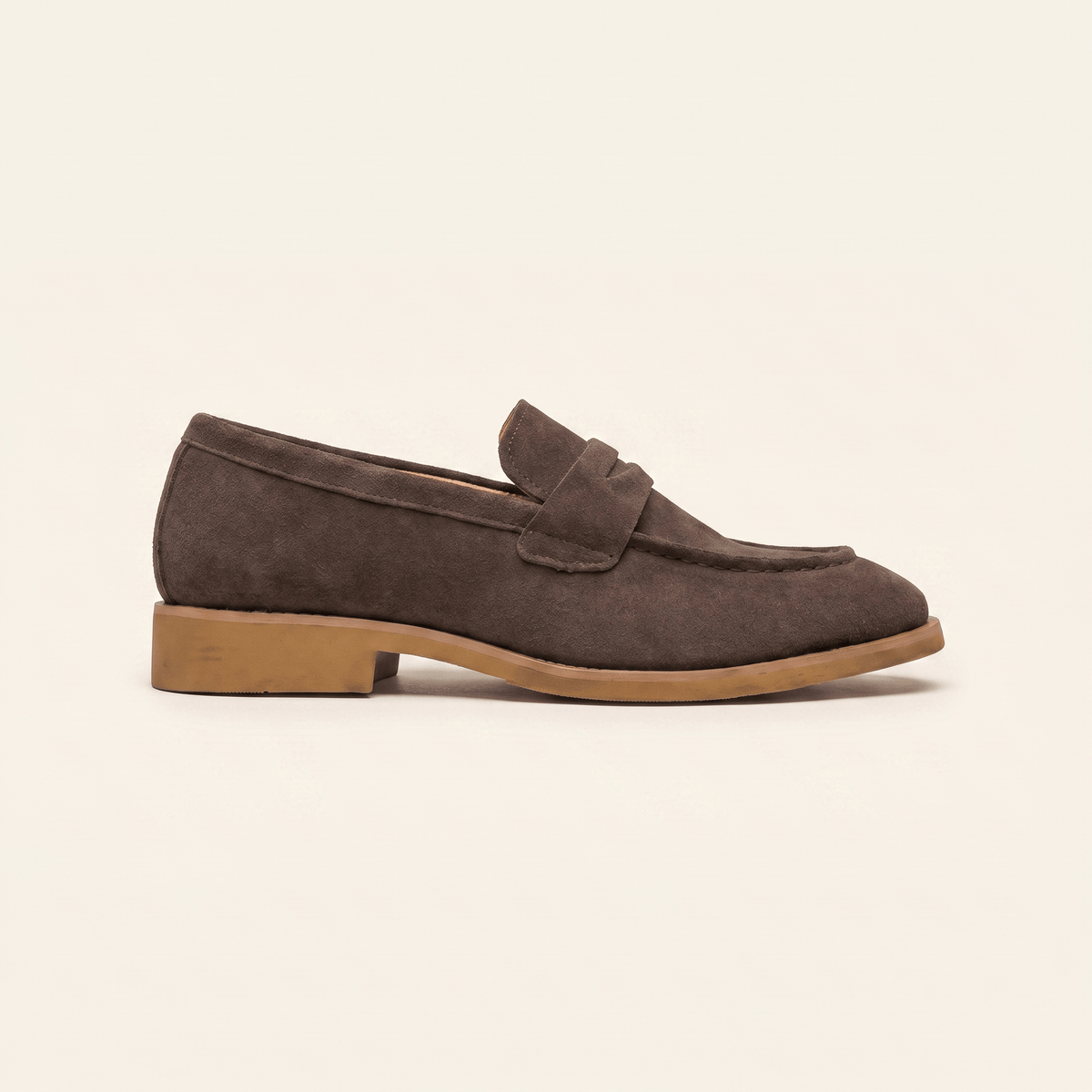 Men's Suede Dress Penny Loafer
