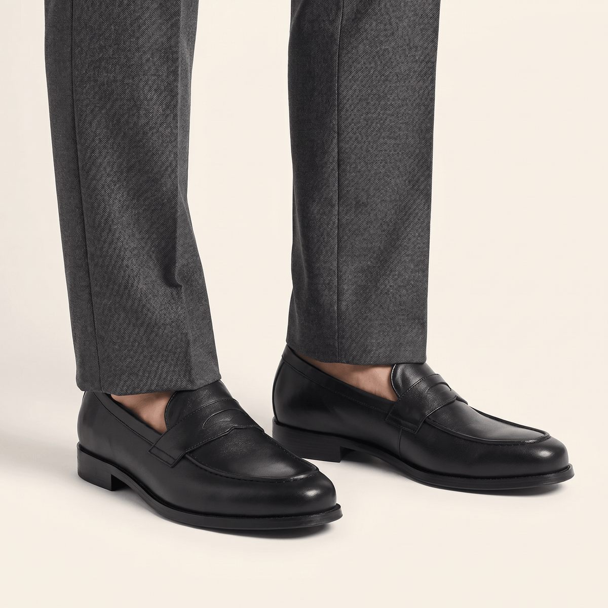 Men's Timeless Smooth Leather Penny Loafer