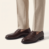 Men's Timeless Smooth Leather Penny Loafer
