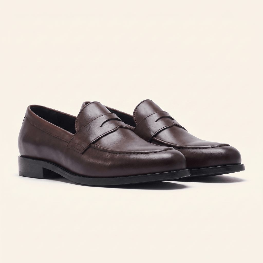 Men's Timeless Smooth Leather Penny Loafer