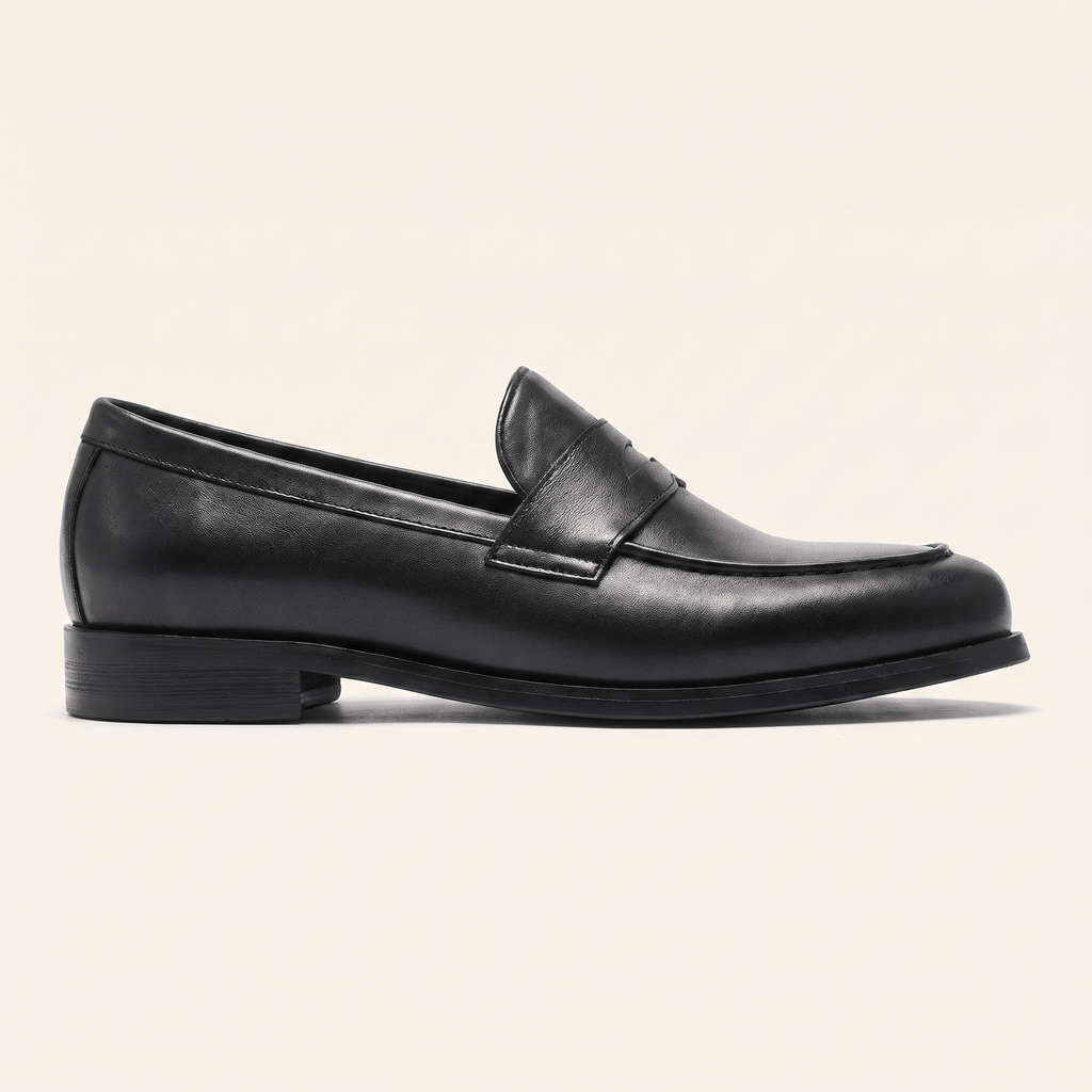 Men's Timeless Smooth Leather Penny Loafer