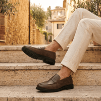 Men's Chunky Sole Penny Loafer