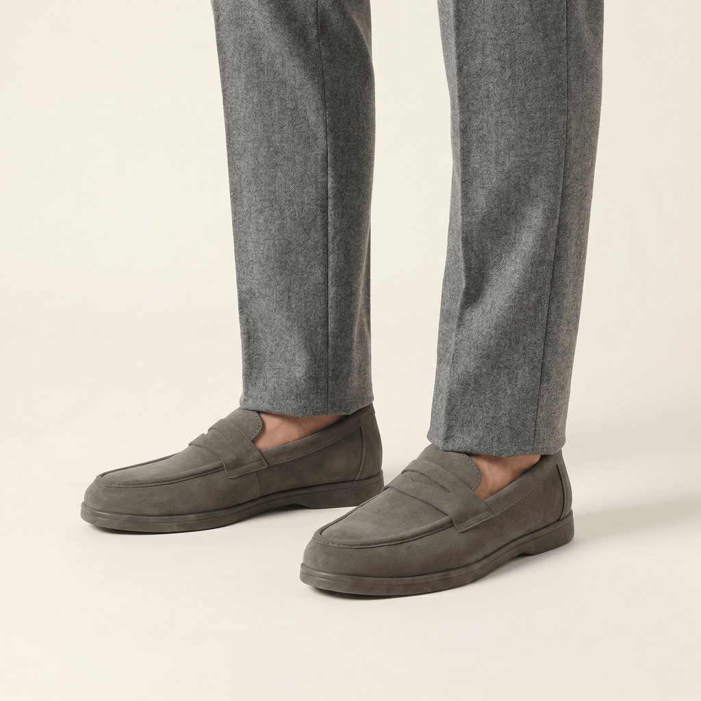 Men's Supple Suede Penny Loafer