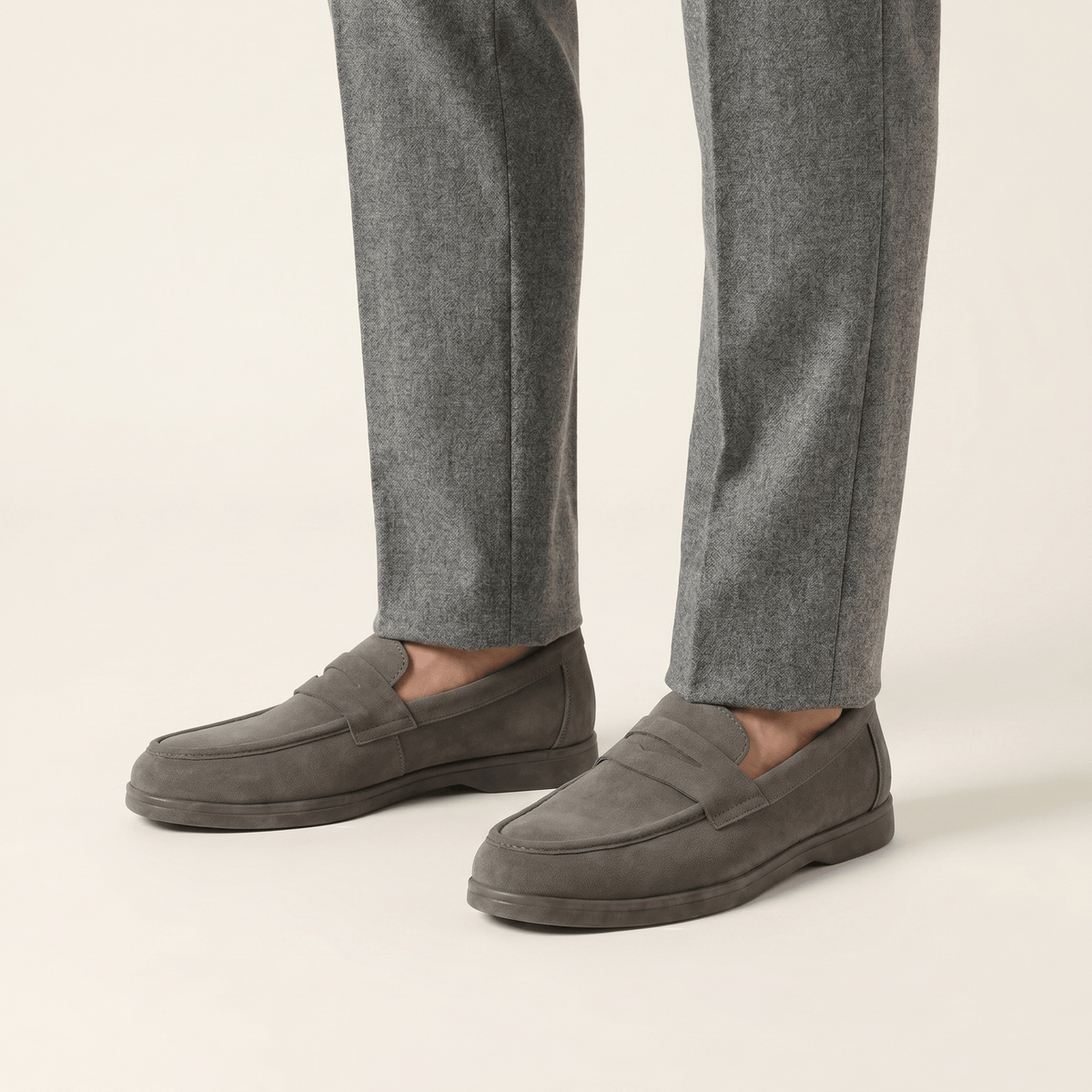 Men's Supple Suede Penny Loafer