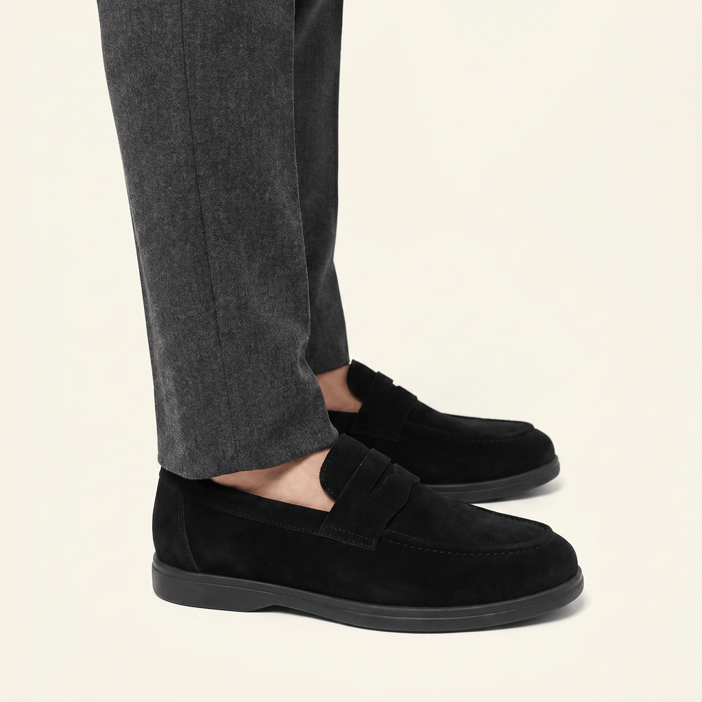 Men's Supple Suede Penny Loafer