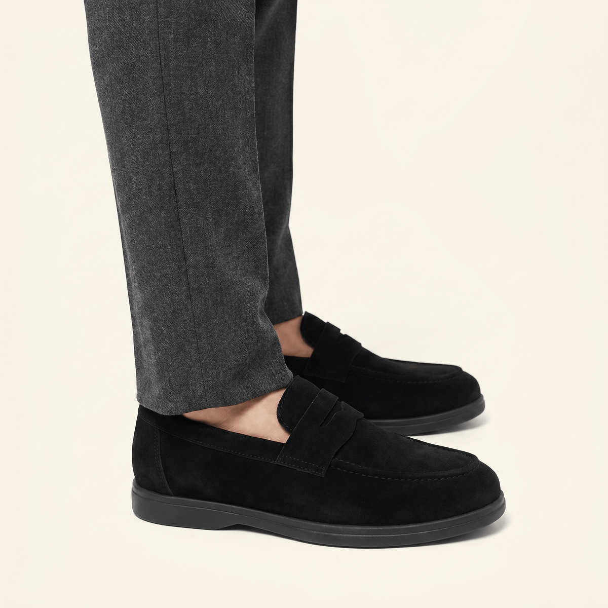 Men's Supple Suede Penny Loafer