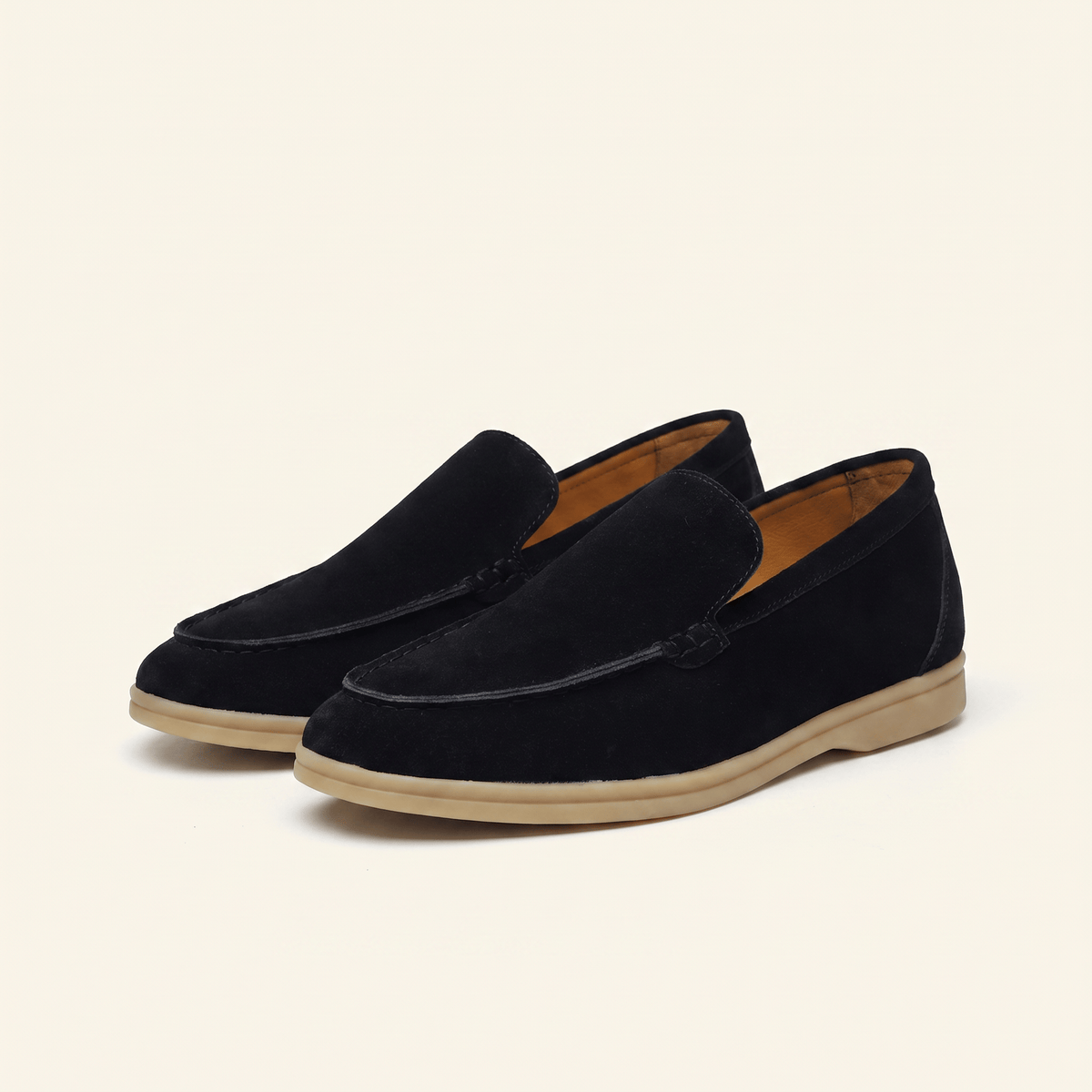 Minimalist Men's Suede Slip-On Loafer