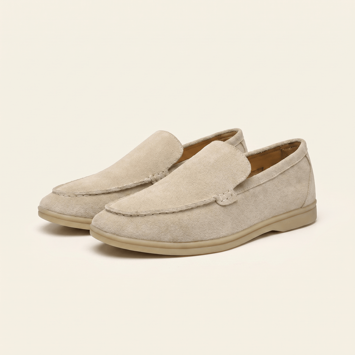 Minimalist Men's Suede Slip-On Loafer