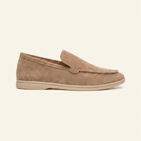 Minimalist Men's Suede Slip-On Loafer