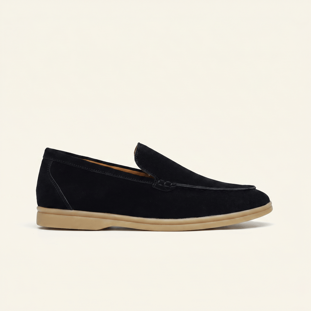 Minimalist Men's Suede Slip-On Loafer