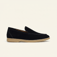 Minimalist Men's Suede Slip-On Loafer