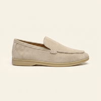 Minimalist Men's Suede Slip-On Loafer